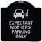 Signmission Expectant Mothers Parking W/ Graphic Heavy-Gauge Aluminum Sign, 18" L, 18" H, BS-1818-24028 A-DES-BS-1818-24028 - alternate 1